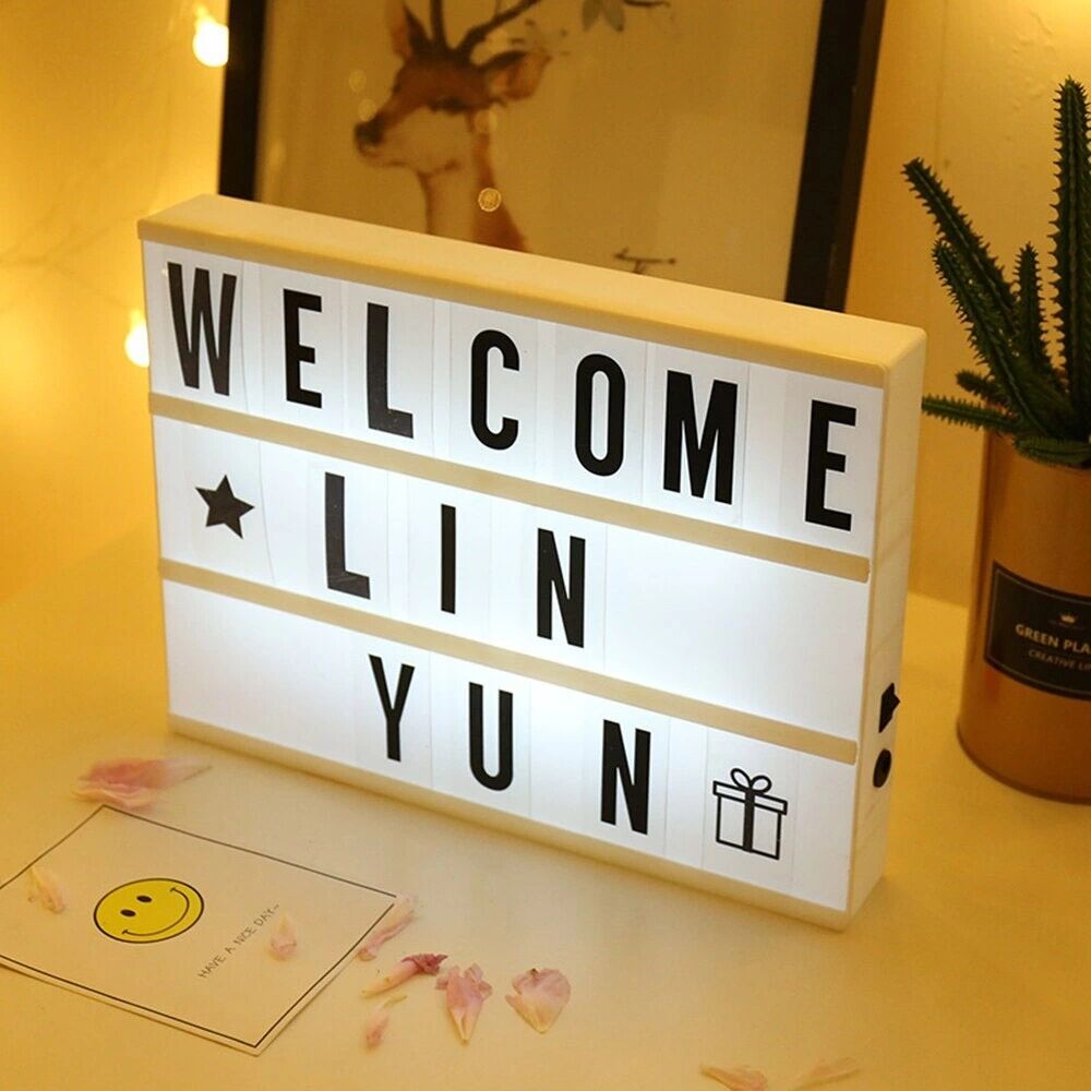 A5 LED Işıklı Yazı Panosu Lightbox