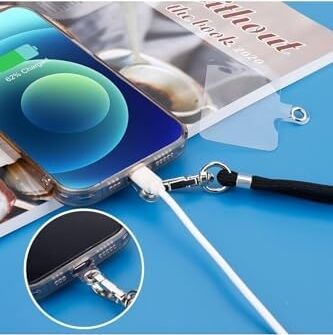 Telefon Boyun Askı Aparatı 5'li Paket, Universal – Şeffaf