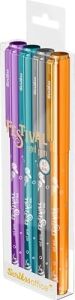 Office Festival Jel Kalem 0.7 mm Vivid Renkler 4'lü Blıster - 2