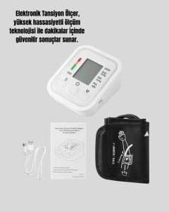 Yüksek Hassasiyetli Dijital Tansiyon Ölçer