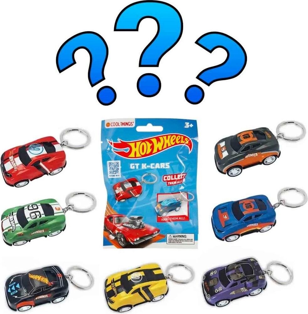 Cool Things Hot Wheels Gt K-Cars Sürpriz Anahtarlık Paketi