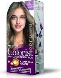 Premıum Yarı Kit Set Saç Boyası 8.1 Küllü Açık Kumral