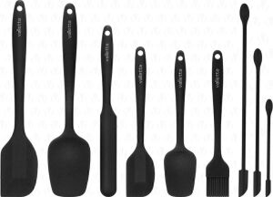 VLT1170 Drongo 9'lu Spatula Set Siyah