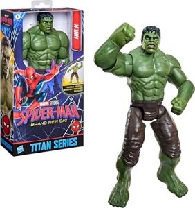 Spider-Man: Yepyeni Bir Gün Titan Serisi Hulk Aksiyon Figürü, 4 Yaş ve Üzeri Çocuklar Için 29,7 cm Süper Kahraman Oyuncakları