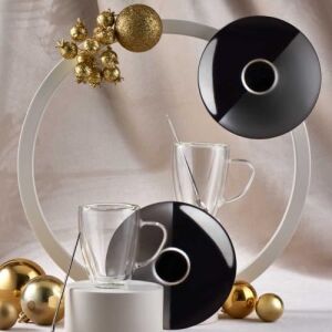 12'li Çift Cidarlı Espresso Fincanı 80 ml