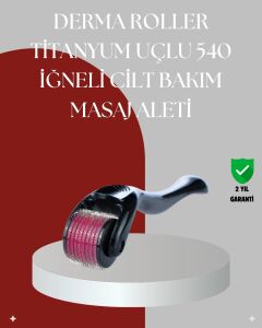 Dermaroller 1 mm Yara ve Yanık Izleri Için Etkili Çözüm