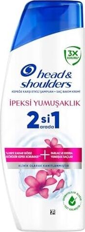& Shoulders Ipeksi Yumuşaklık 2'si 1 Arada Kepeğe Karşı Etkili Şampuan 300ML