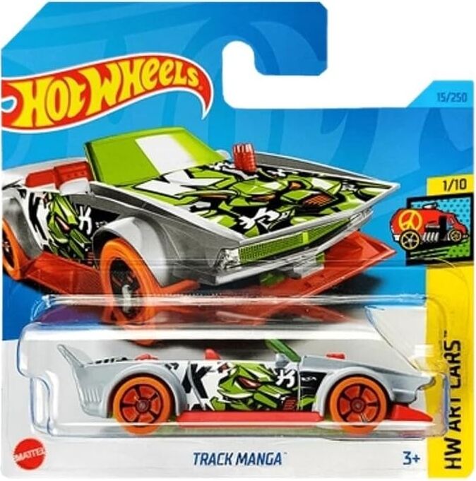 Tekli Arabalar HKK14 2023 015/250 Hw Art Cars Track Manga