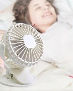 Çalışma Masası ve Yatak Başlığı Için Klipsli Mini Fan