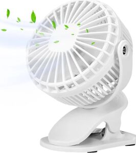 Çalışma Masası ve Yatak Başlığı Için Klipsli Mini Fan