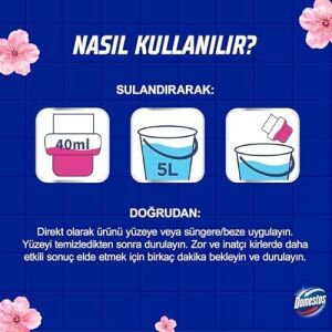 Yüzey Temizleyici Bahar Çiçekleri Maksimum Hijyen Tüm Yüzeyler Için Yüzey Temizleyici 1500 ml