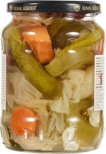 Karışık Turşu Cam Kavanoz 680 gr