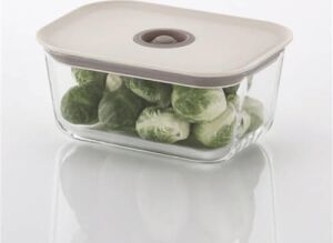 Clik Bej Dikdörtgen Saklama Kabı 800 ml