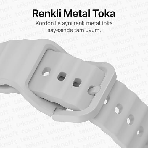 Galaxy Watch 7/6/5/4/fe Serisi (40MM/44MM), Watch 6/4 Classic (47MM/43MM/42MM) ve  Watch 5 Pro (45MM) Için Yumuşak ve Konforlu Wave 20MM Silikon Kordon