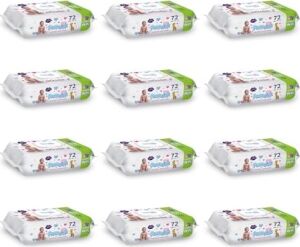 Islak Mendil 864 Yaprak (12X72) – Koli