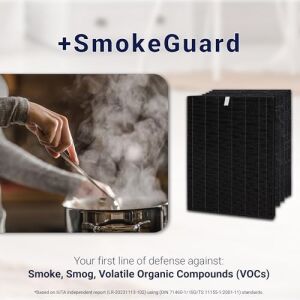 Orijinal Winix Filtre A +Smokeguard C535, 5300-2, P300,5300 Için