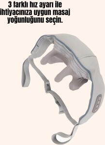 Kablosuz Boyun ve Omuz Masaj Aleti | Isıtmalı ve Yoğurmalı