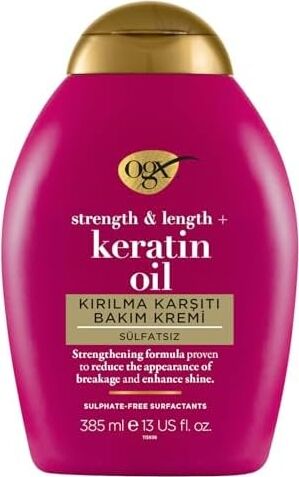 Keratin Oil Saç Bakım Kremi 385 ml