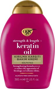 Keratin Oil Saç Bakım Kremi 385 ml