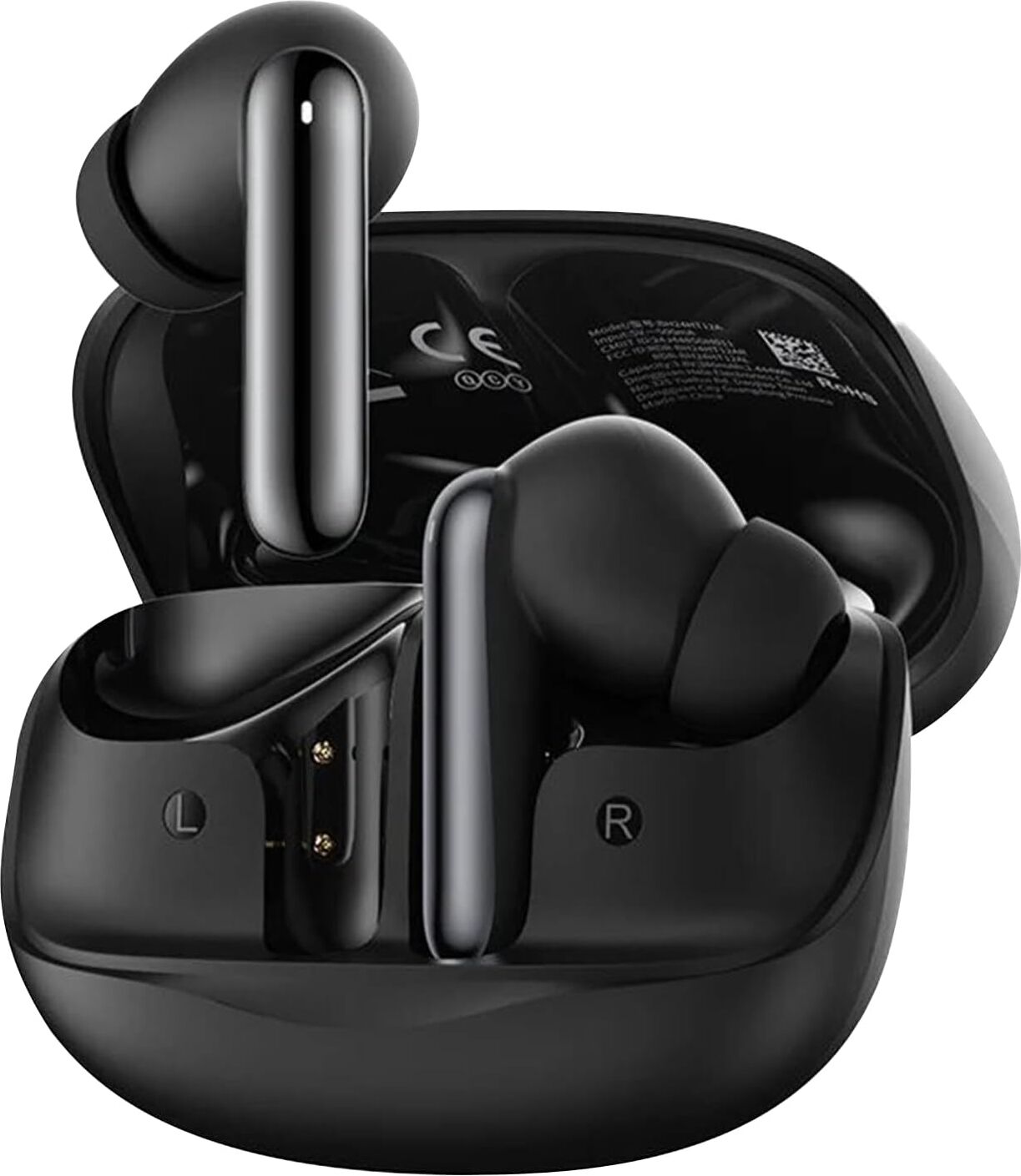 Qcy Melobuds N50 Anc HT12 6 Mikrofonlu Bluetooth 5.4 Kulaklık Siyah
