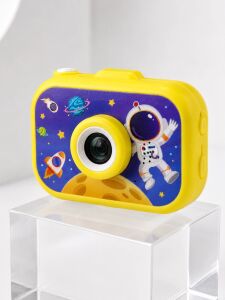 Mini Çocuk Dijital Fotoğraf Makinesi Type-C Şarjlı Hd Video Kamera 2.0 Inç Tft Renkli Ekran