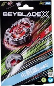 Beyblade Scythe Incendio 4-60T, Denge Tipi, Fırlatıcı ve Çekme Kordonu Dahil, 8+ Yaş