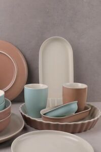 Porselen Soft Mug Bardak Somon