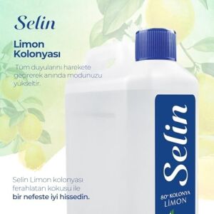 Selin Limon Kolonyası Bidon 900 ml