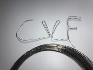 Cvfgrup 1mm Paslanmaz Takı ve Arajman Teli 10 mt