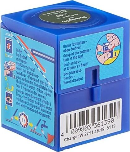 - Su Bazlı Boyası Koyu Yeşil Mat 18 ml (36139)