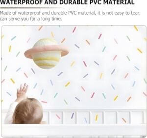 Aputue Çocuk Duvar Çıkartmaları, 8 Sayfa Renkli Pvc Dıy, Ev Dekorasyonu Kalp Desenli, Kreş Bebek Odası Anaokulu Için Çıkarılabilir Kendinden Yapışkanlı Eğitici Eğlenceli Sticker Seti