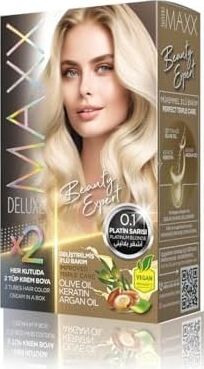 Beauty Expert Haır Color (Keratin)'li 1 Kutu (2 x 50 Ml) (Platin Sarısı 0.1)