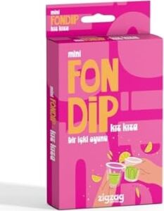 Fondip Mini Kız Kıza, Içki Oyunu, 55 Kartlı, Arkadaş Geceleri Için Eğlenceli Kart Oyunu Kutu Oyunu