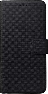 Galaxy Note 10 Lite Için Kılıf Fabric Book Wallet Siyah [galaxy Note 10 Lite ile Uyumlu Kılıf - Siyah]