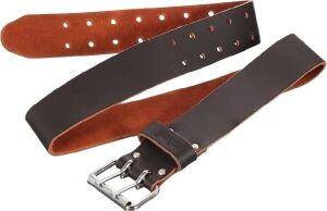 68585 50 mm Top Grain Double Pin Leather Belt