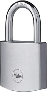 Y120B/40/125/1-40 mm Dmu Krom Kaplamalı Asma Kilit - Yüksek Koruma - Boron Halka - 3 Anahtar