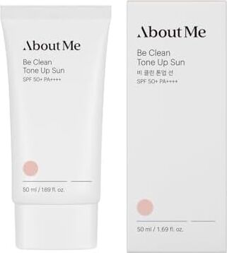 About Me Be Clean Tone Up Sun SPF50+ Pa++++ Ton Eşitleyici Aydınlatıcı Güneş Kremi 50 ml