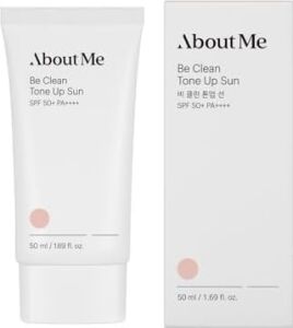 About Me Be Clean Tone Up Sun SPF50+ Pa++++ Ton Eşitleyici Aydınlatıcı Güneş Kremi 50 ml