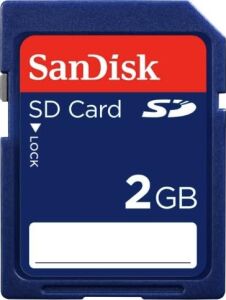 2 GB Sd Bellek Kartı Için Hp Ipaq H5550 H5555 H6310 H6315