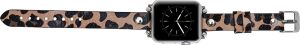 Apple Watch Uyumlu Deri Kordon 42-44-45MM St Leopar Ne