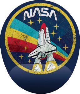 Retro Nasa Tasarım Bilek Destekli Mouse Pad