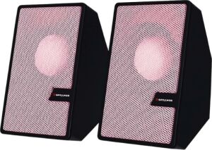 Pembe USB 2.0 + 3.5mm USB Hoparlör