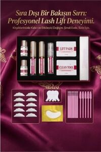 Lash Lift & Kirpik Lifting Seti - 5-8 Dakikada Hızlı ve Kalıcı Kıvrım 8 Haftaya Kadar 722967