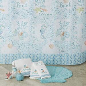 By Saturday Knight Ltd. South Seas Sabunluk, Reçine, Turkuaz/beyaz, Losyon/sabun Dispenseri