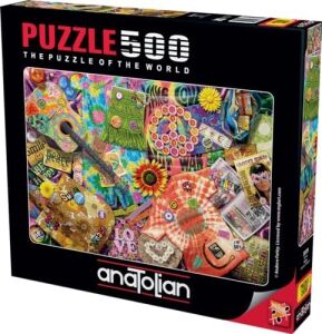 500 Parça Puzzle: 60'lar
