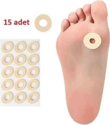 Ayak Nokta Pedi Sünger Yastık 15 Li