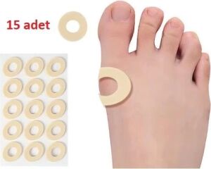 Ayak Nokta Pedi Sünger Yastık 15 Li