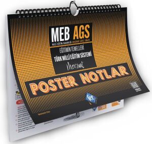 Meb Ags Eğitimin Temelleri ve Türk Milli Eğitim Sistemi Mevzuat Poster Notlar Kr Akademi Yayınları