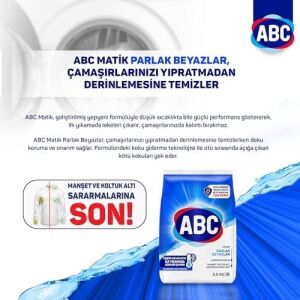 Deterjan Matik Parlak Beyazlar Toz Çamaşır Deterjanı 5,5 kg