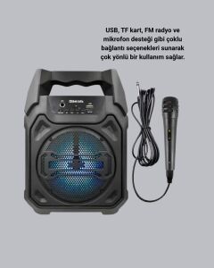 Taşınabilir Şarjlı Hoparlör – Bluetooth, Tws ve Uzun Pil Ömrü